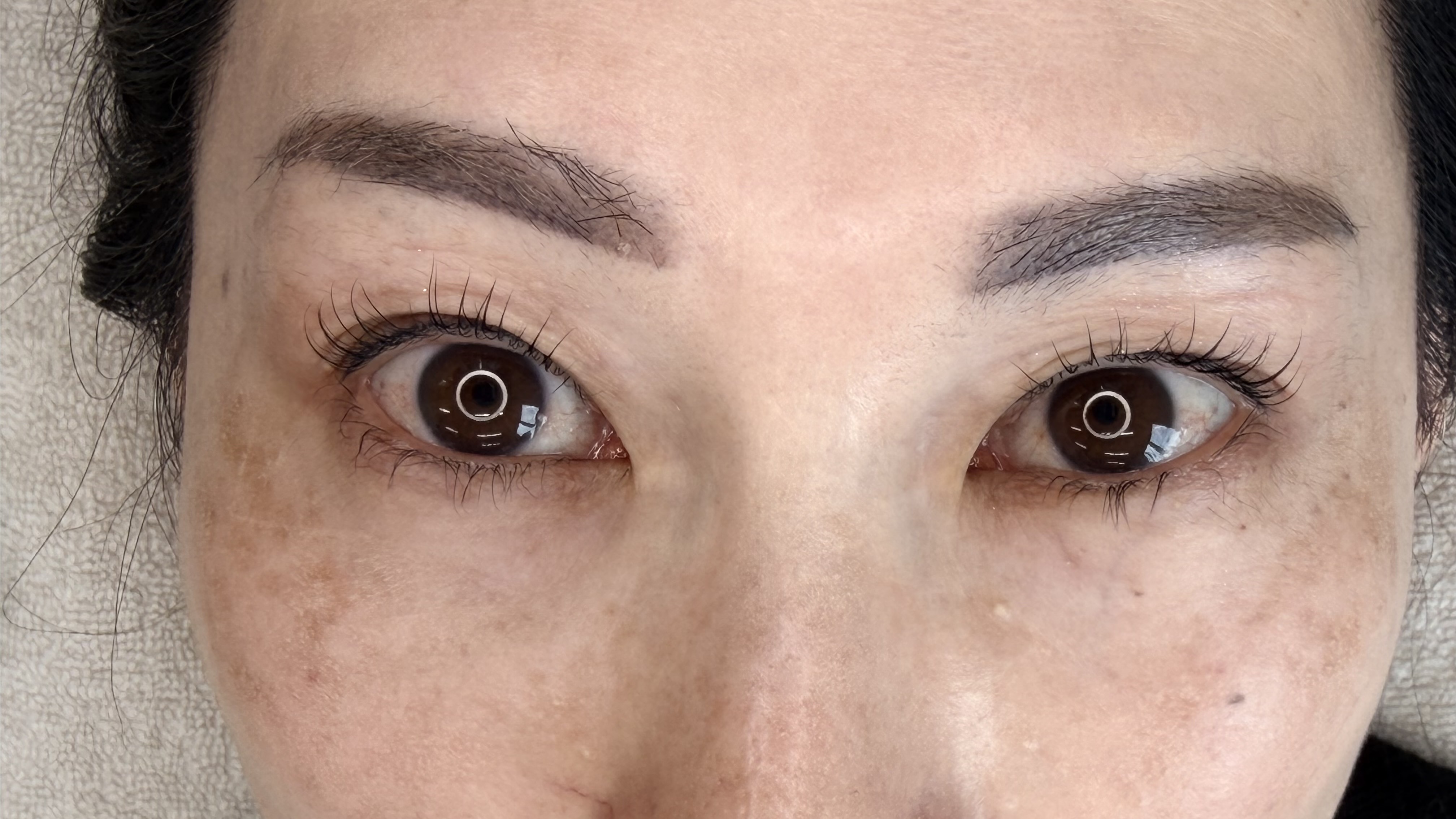 まつ毛パーマ仕上がり